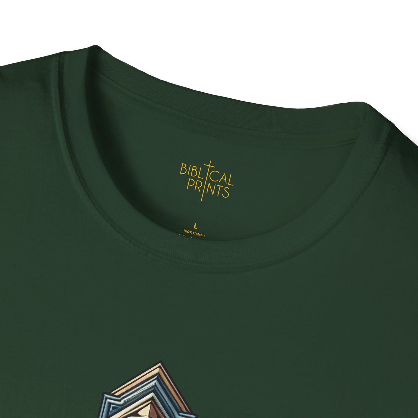Christian cross T-Shirt | Unisex Softstyle - Biblical Prints