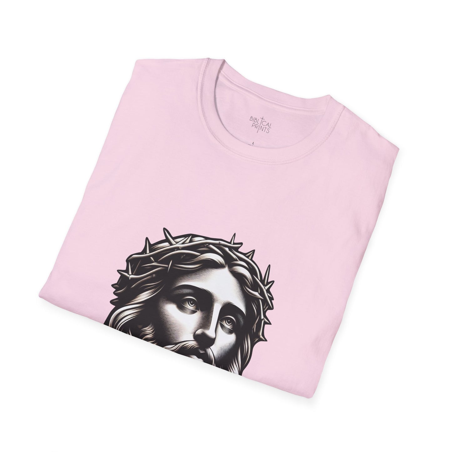 Jesus Christ Figure T-Shirt | Unisex Softstyle - Biblical Prints