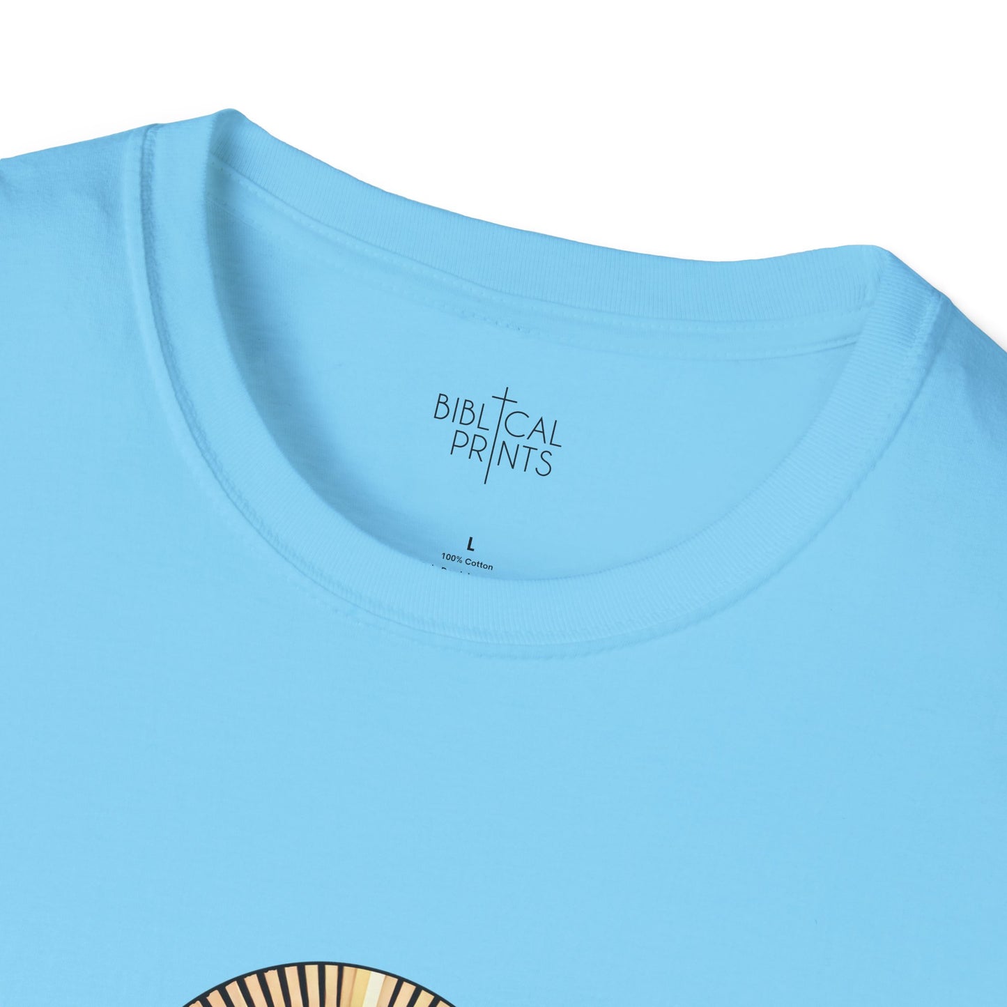 Jesus Christ and the Lamb T-Shirt | Unisex Softstyle - Biblical Prints