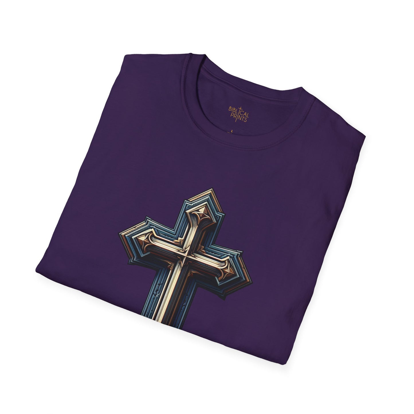 Christian cross T-Shirt | Unisex Softstyle - Biblical Prints