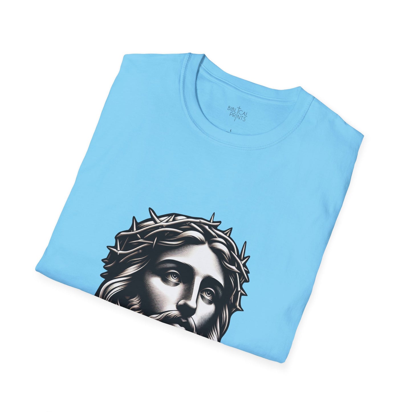 Jesus Christ Figure T-Shirt | Unisex Softstyle - Biblical Prints