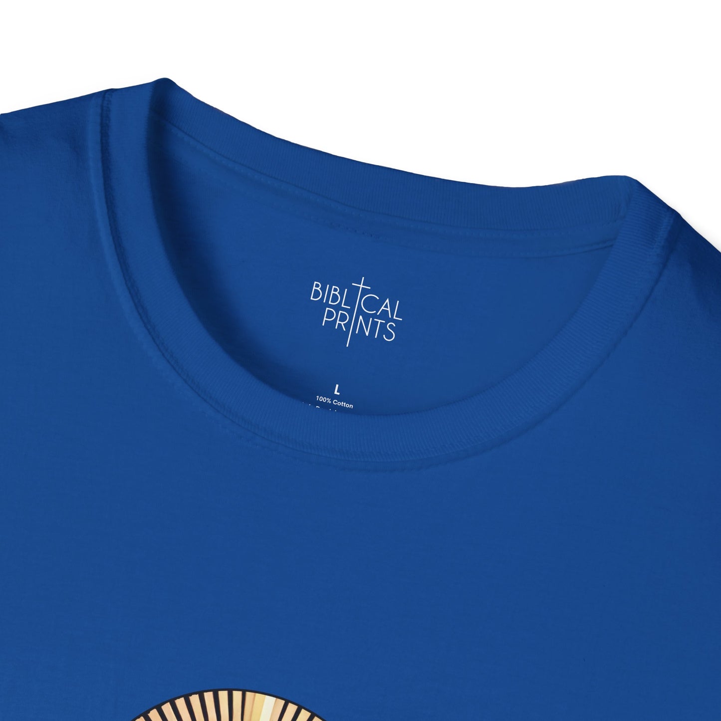Jesus Christ and the Lamb T-Shirt | Unisex Softstyle - Biblical Prints