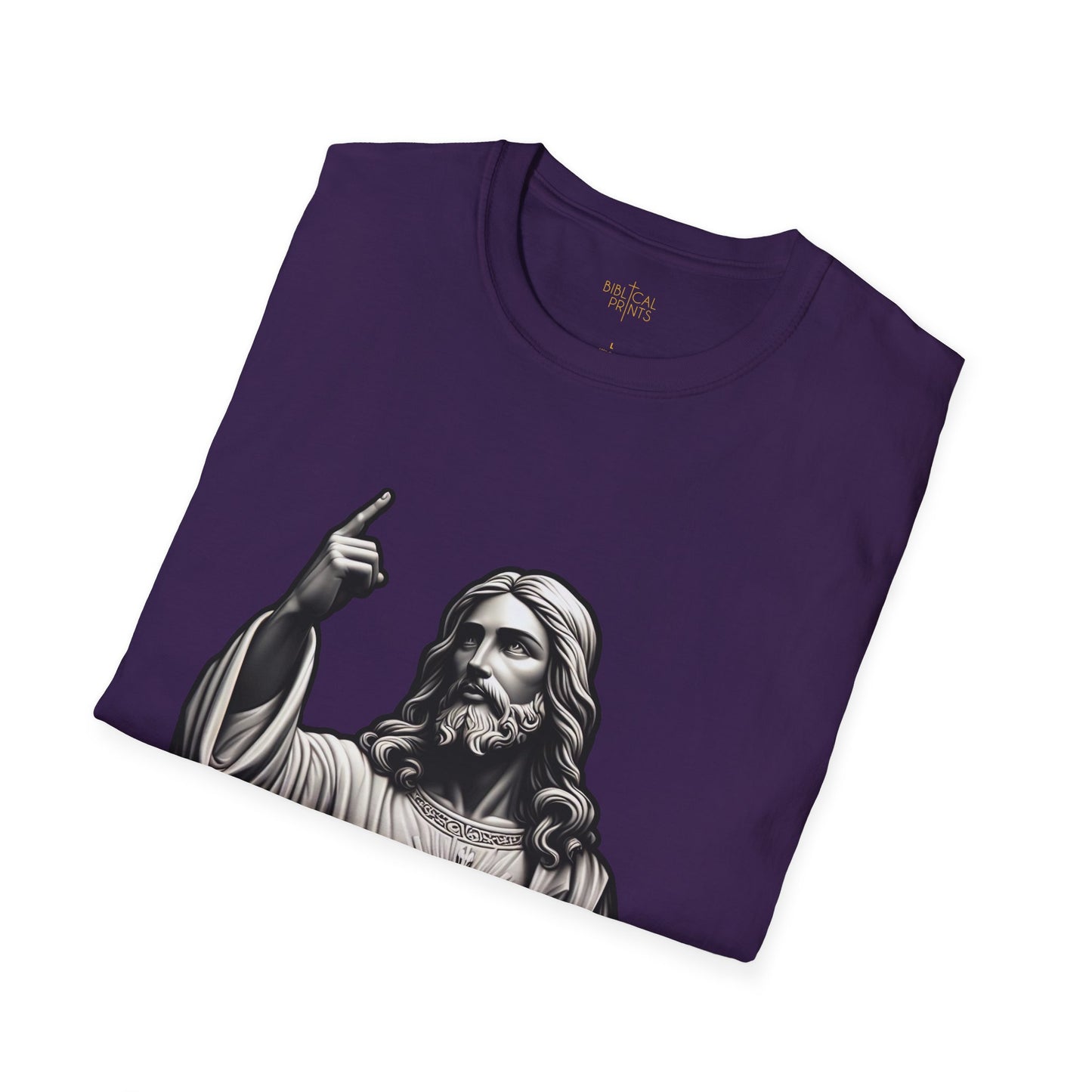 Jesus Christ Figure T-Shirt | Unisex Softstyle - Biblical Prints