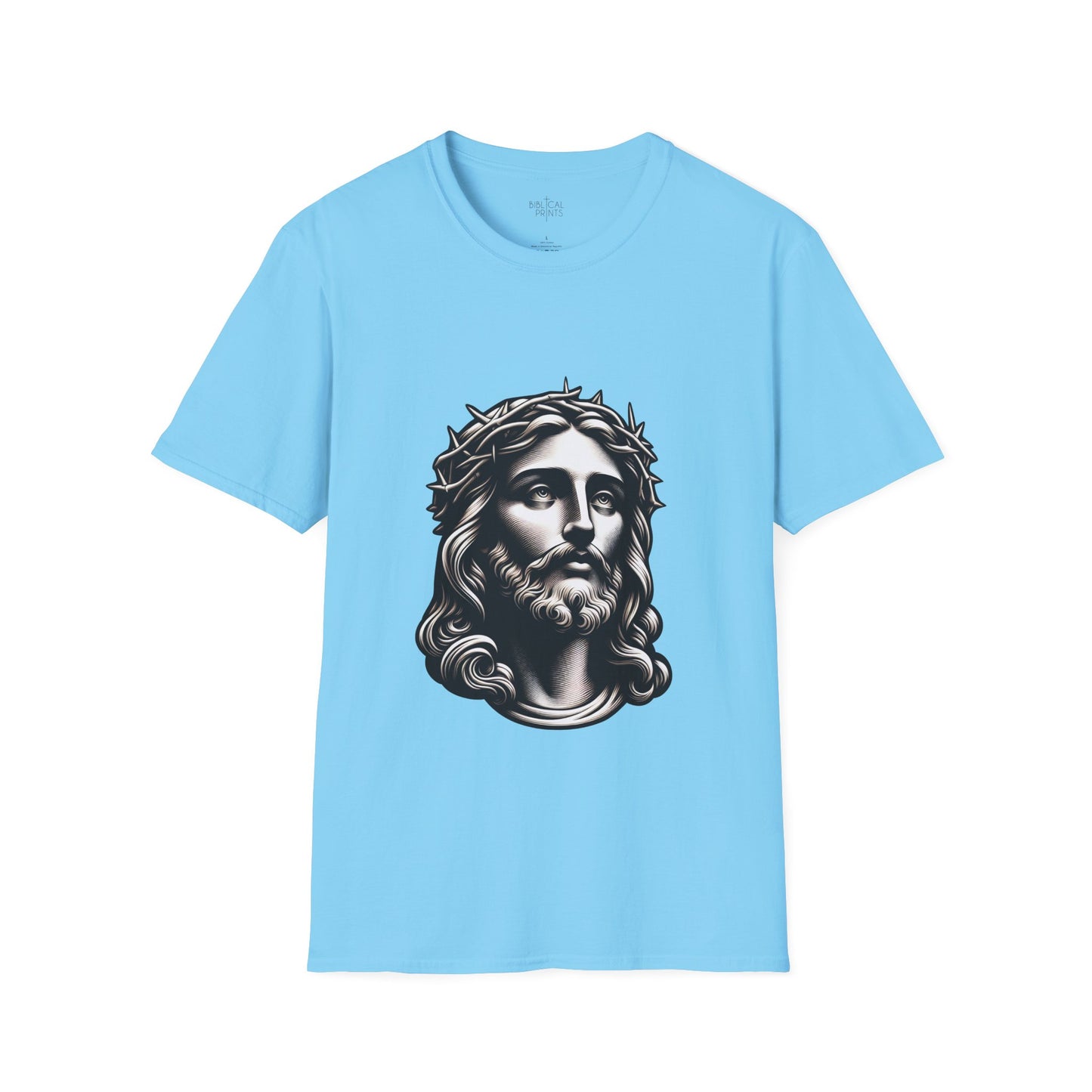 Jesus Christ Figure T-Shirt | Unisex Softstyle - Biblical Prints