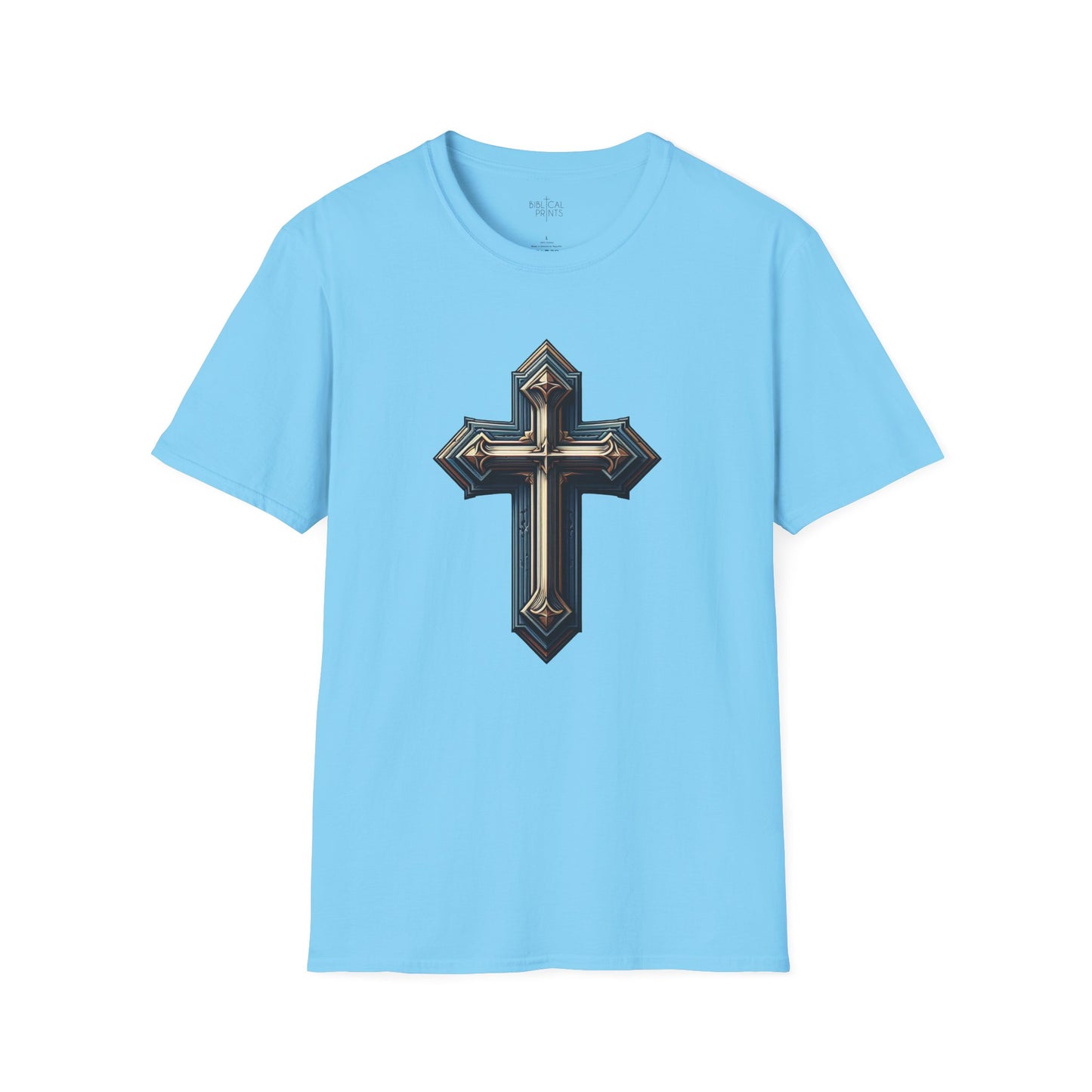 Christian cross T-Shirt | Unisex Softstyle - Biblical Prints