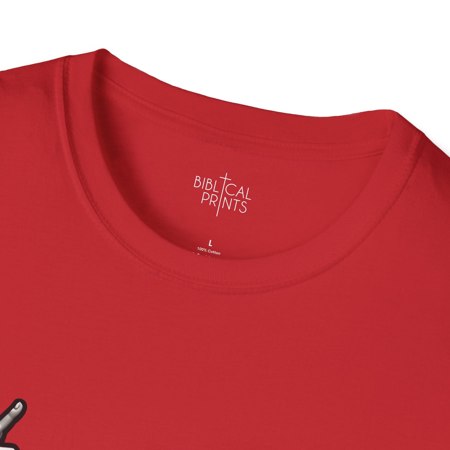 Jesus Christ Figure T-Shirt | Unisex Softstyle - Biblical Prints