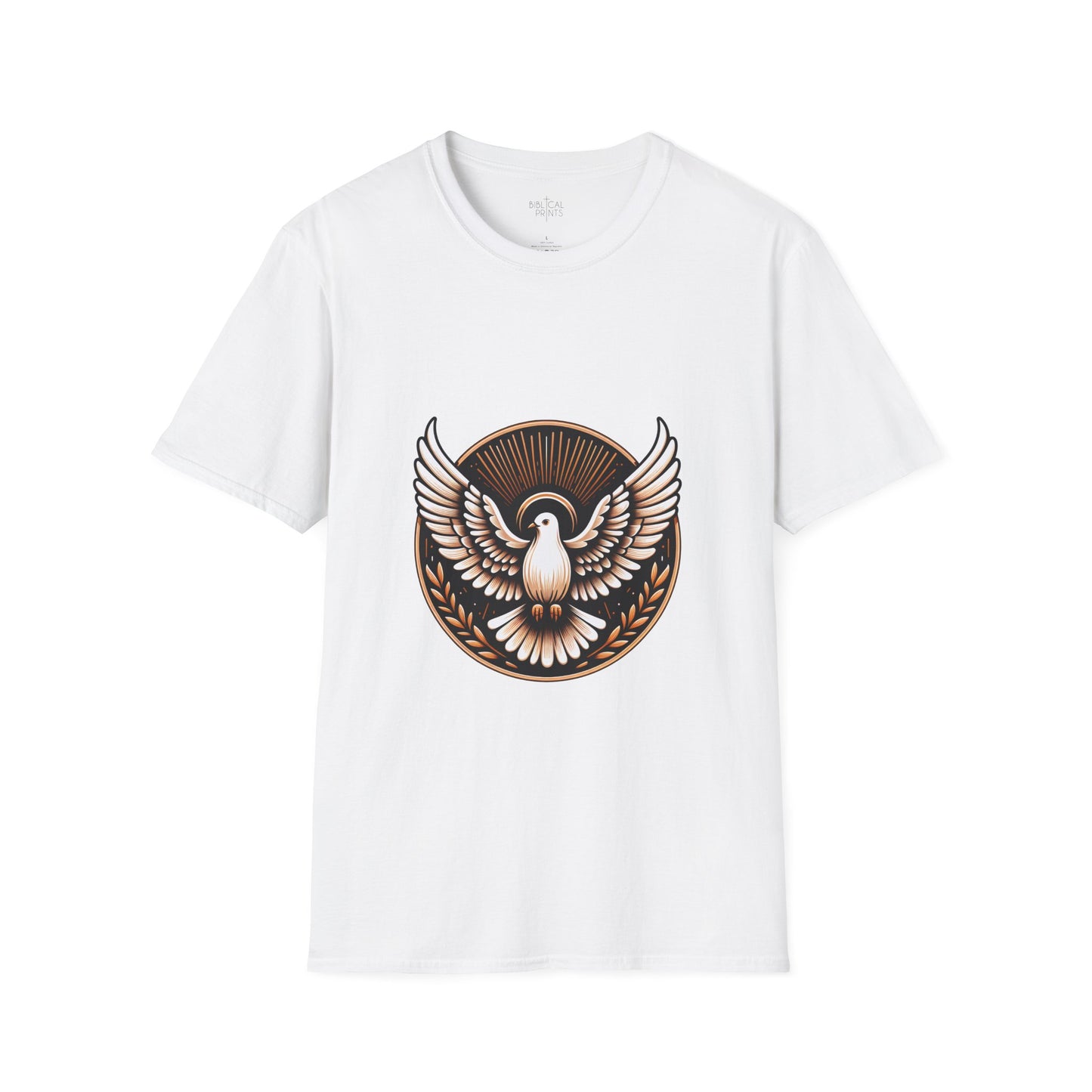 Holy Spirit Dove T-Shirt | Unisex Softstyle - Biblical Prints