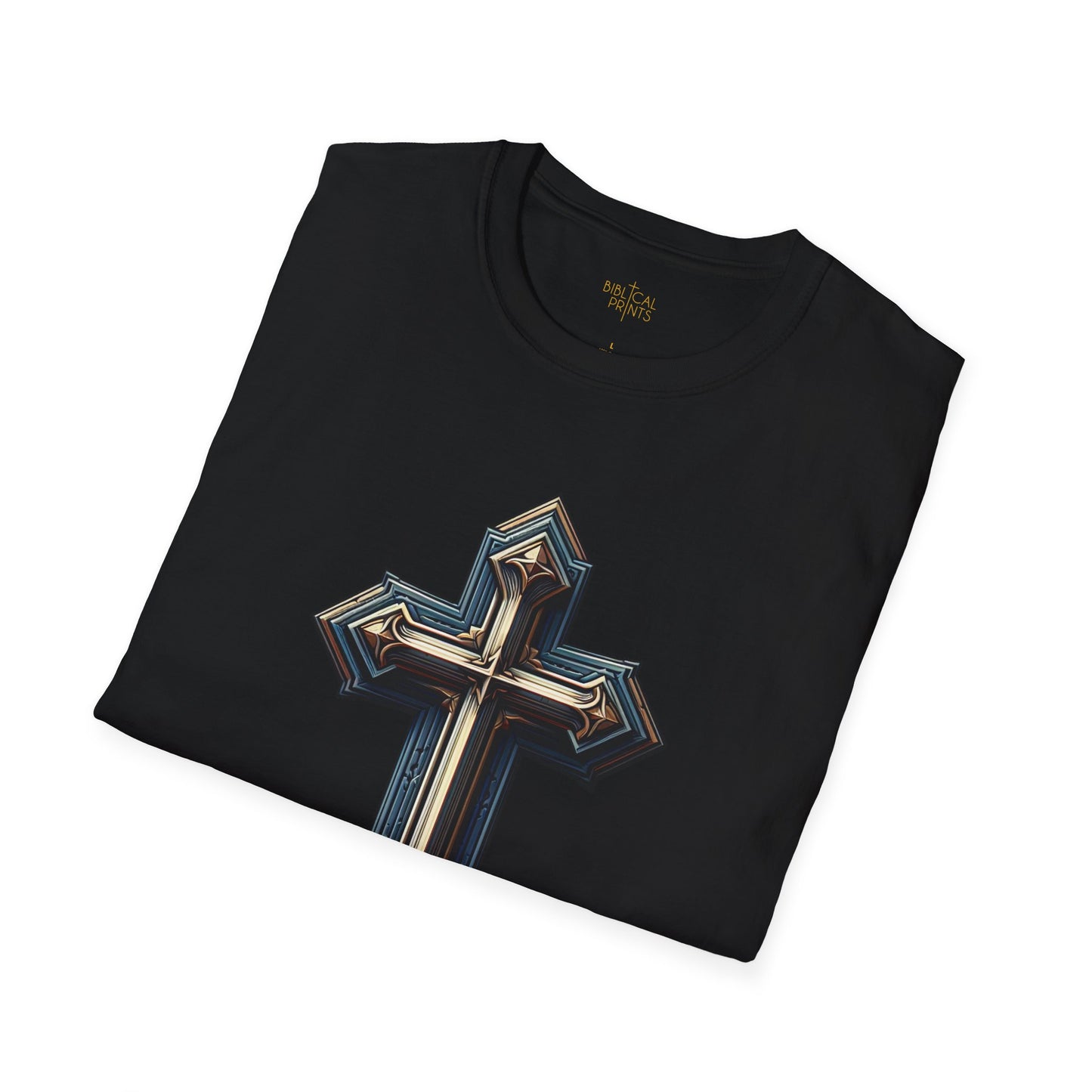 Christian cross T-Shirt | Unisex Softstyle - Biblical Prints