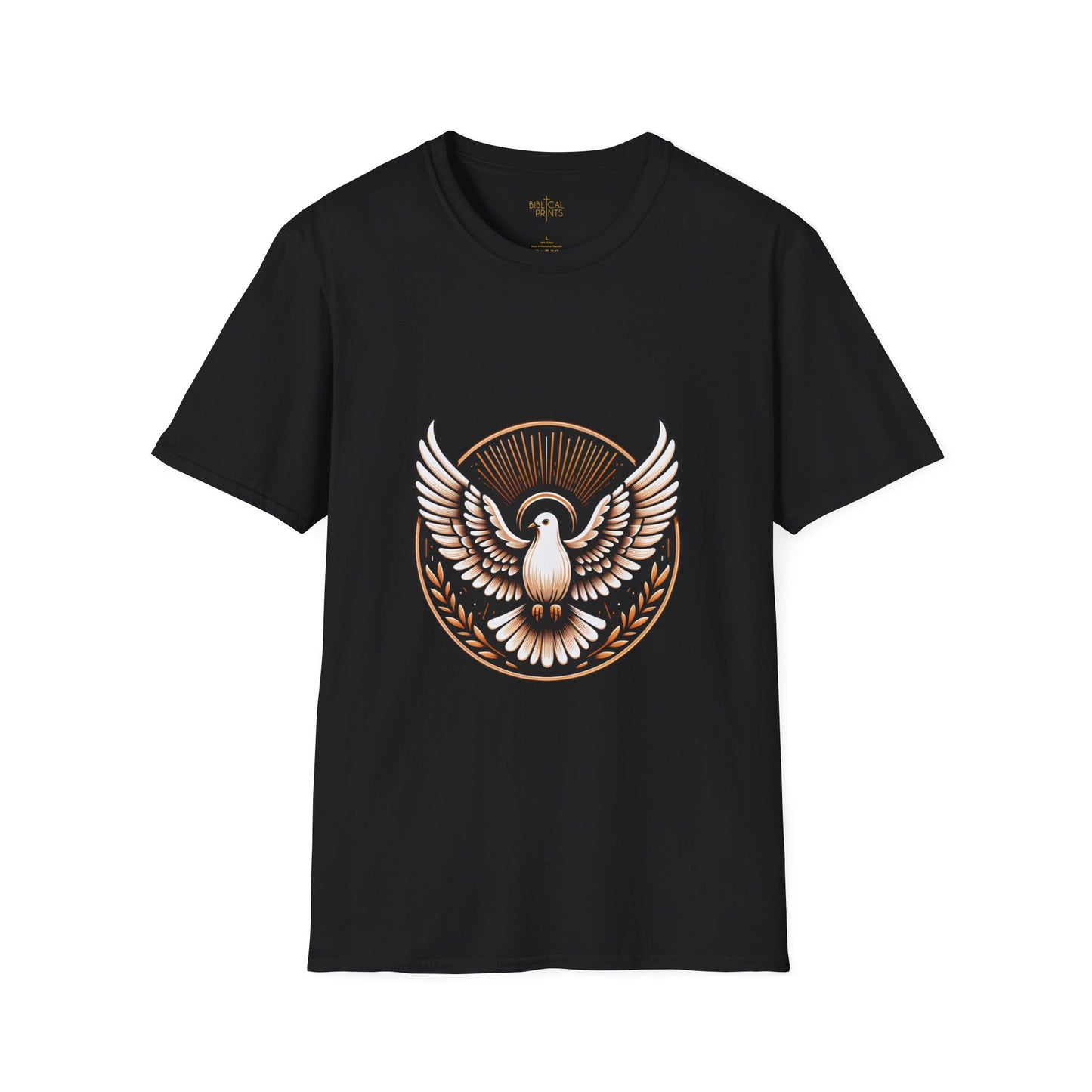 Holy Spirit Dove T-Shirt | Unisex Softstyle - Biblical Prints