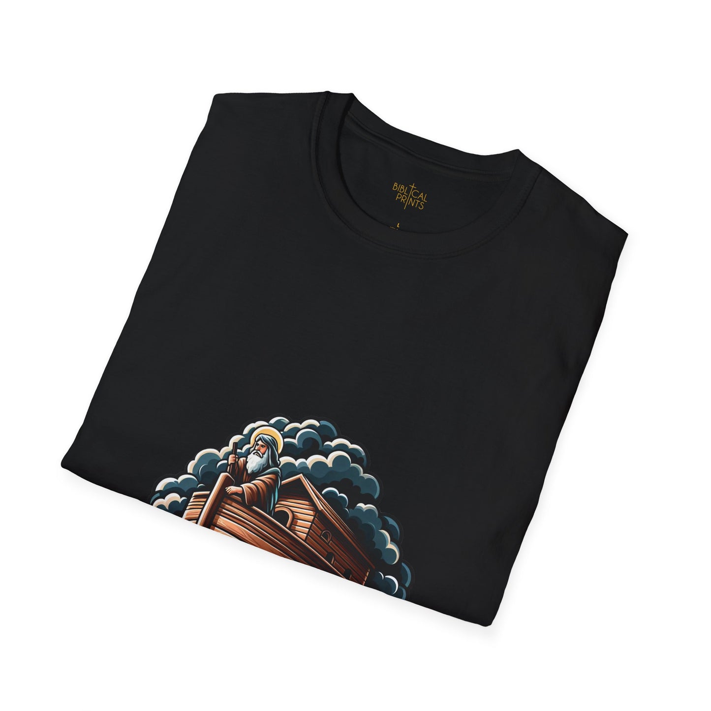 Noah and the Ark T-Shirt | Unisex Softstyle - Biblical Prints