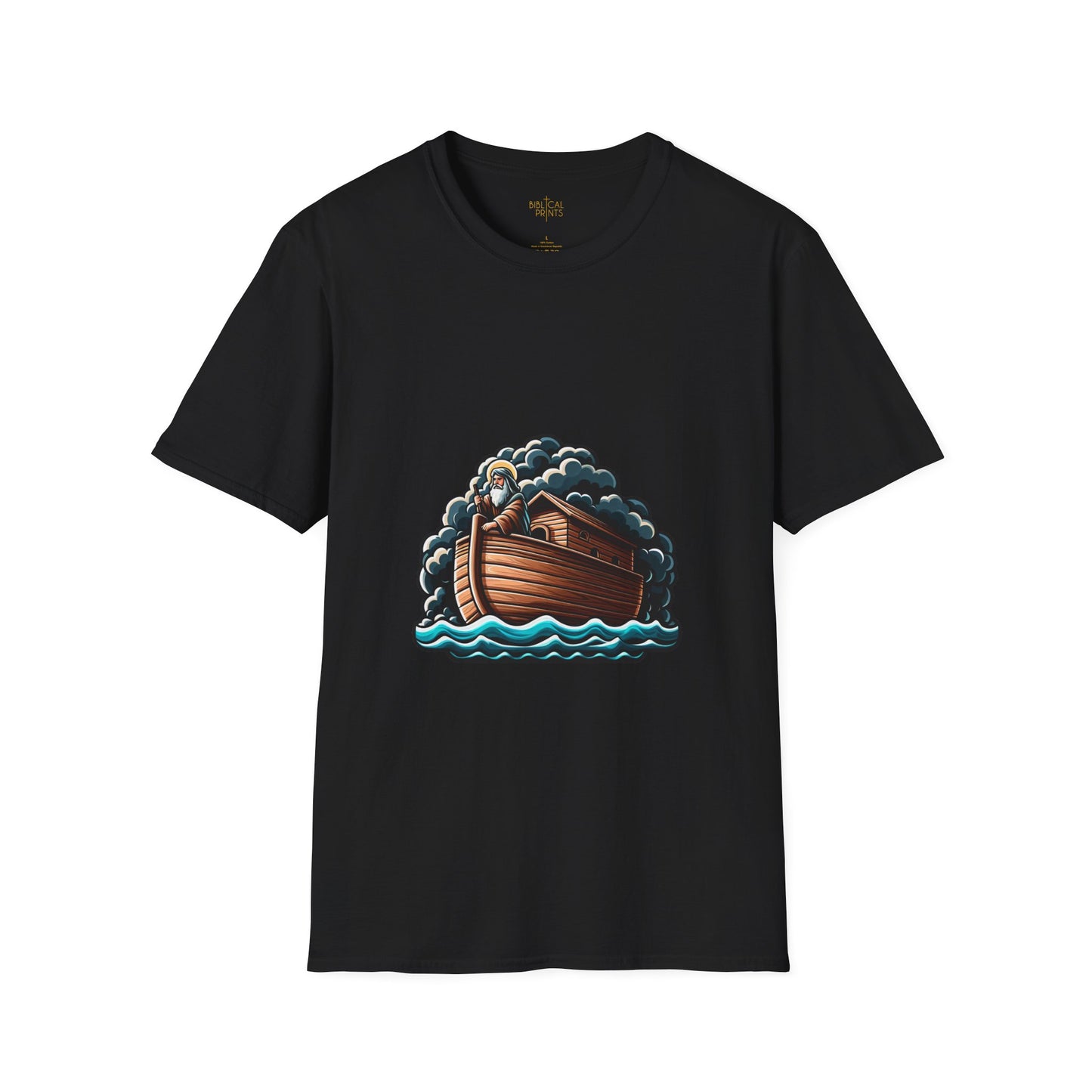 Noah and the Ark T-Shirt | Unisex Softstyle - Biblical Prints