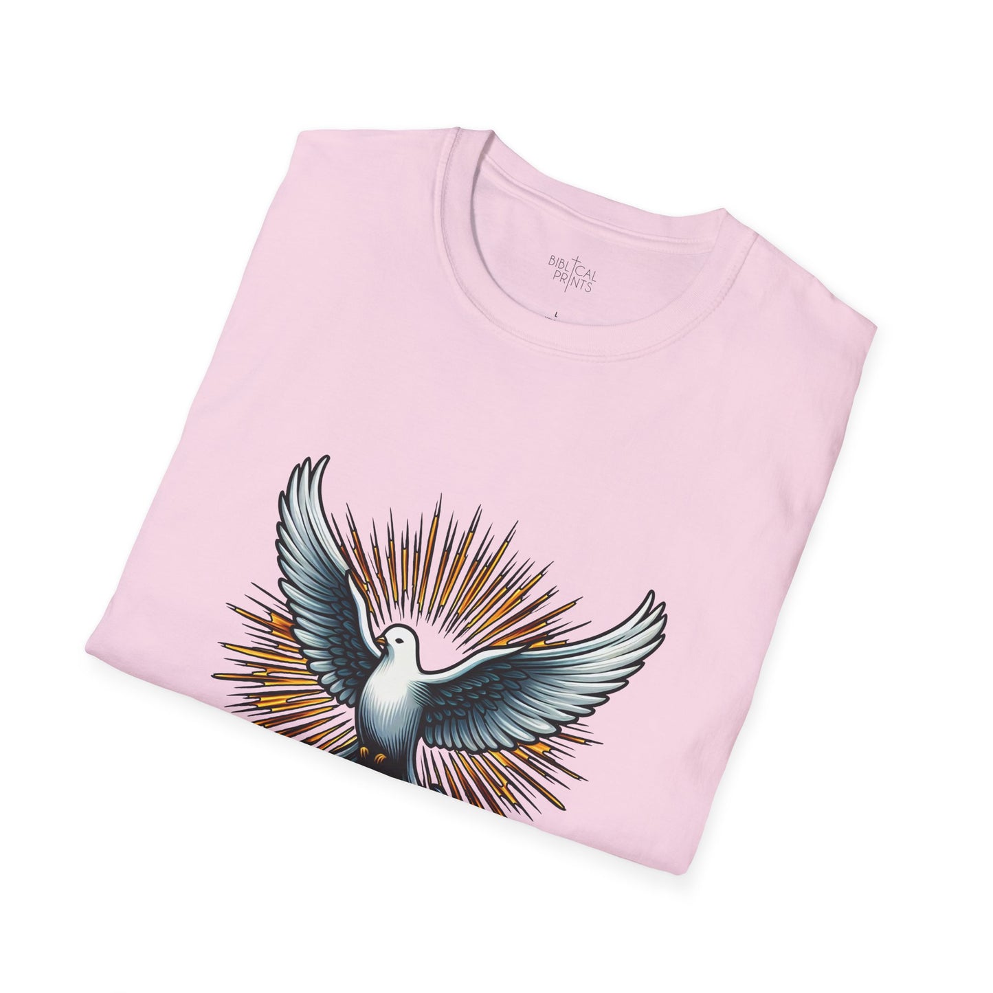 Holy Spirit Dove T-Shirt | Unisex Softstyle - Biblical Prints