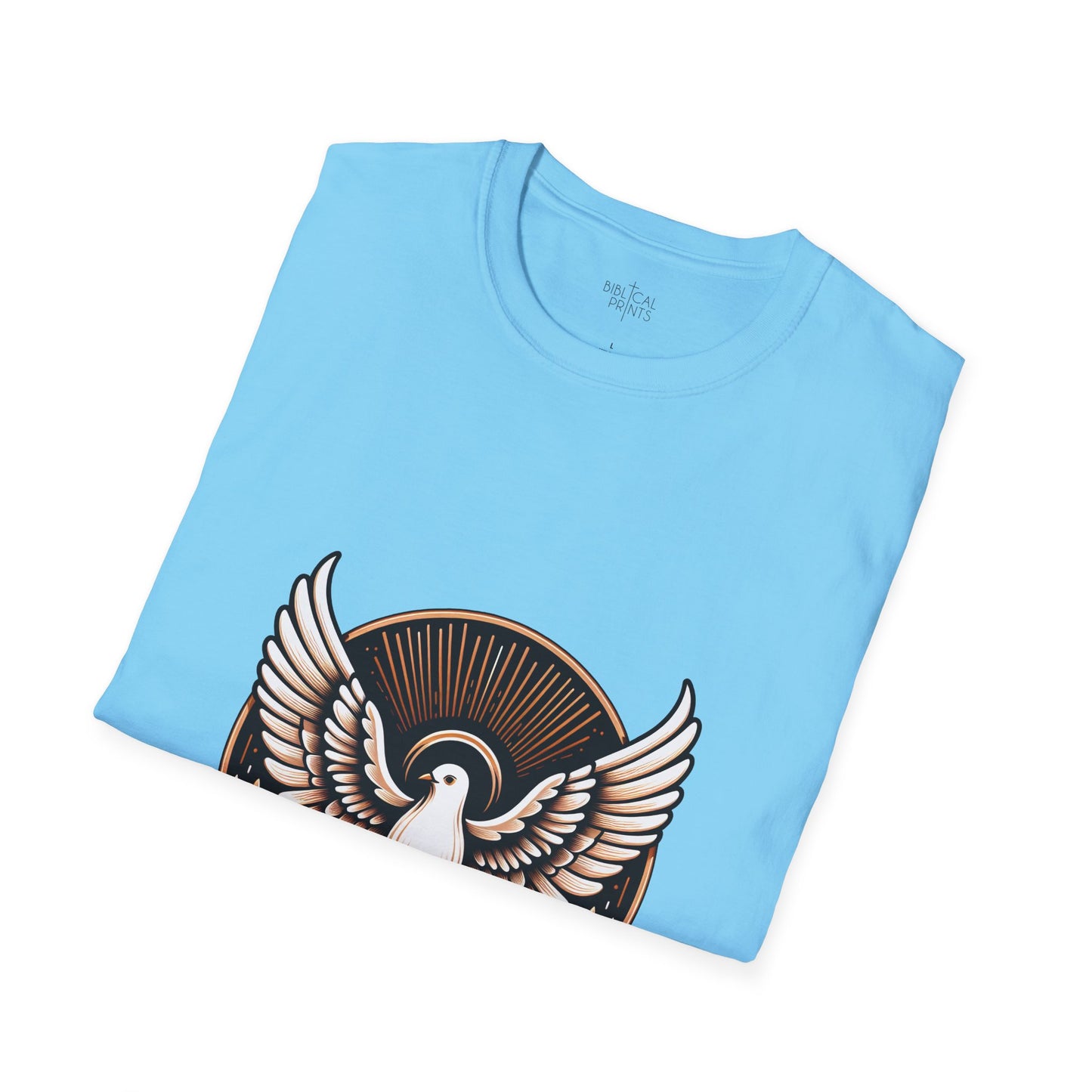 Holy Spirit Dove T-Shirt | Unisex Softstyle - Biblical Prints