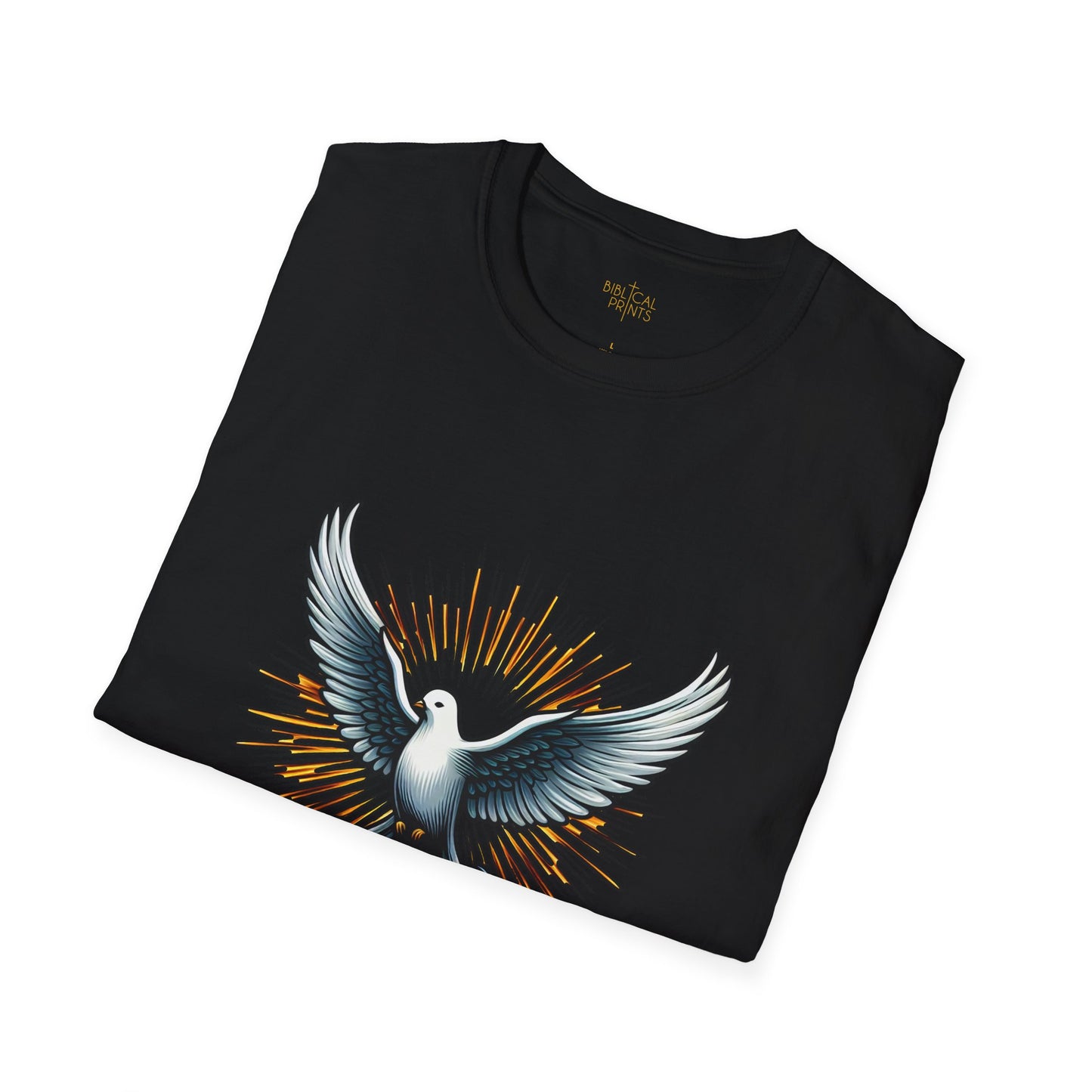Holy Spirit Dove T-Shirt | Unisex Softstyle - Biblical Prints
