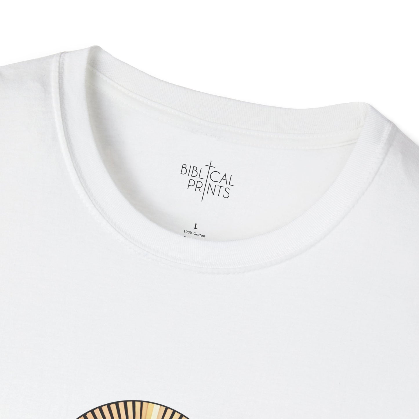 Jesus Christ and the Lamb T-Shirt | Unisex Softstyle - Biblical Prints