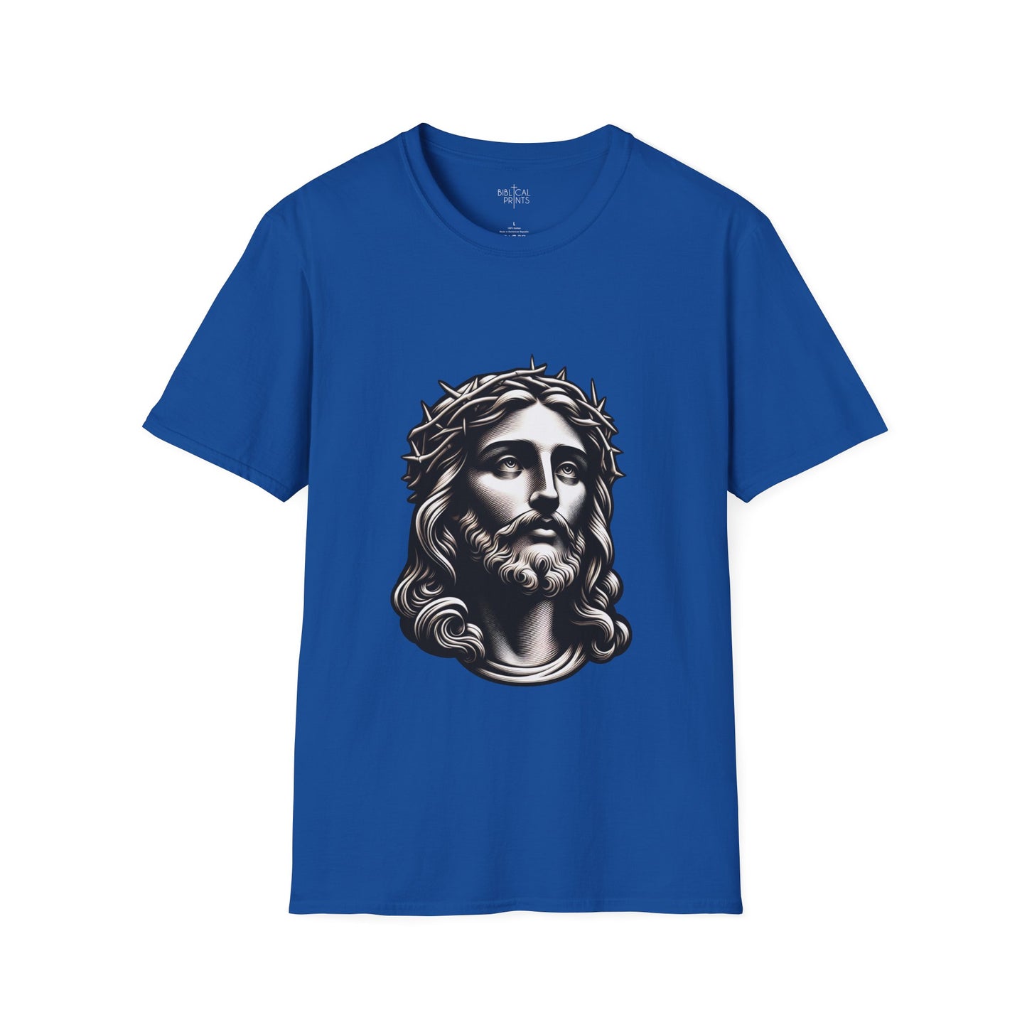 Jesus Christ Figure T-Shirt | Unisex Softstyle - Biblical Prints