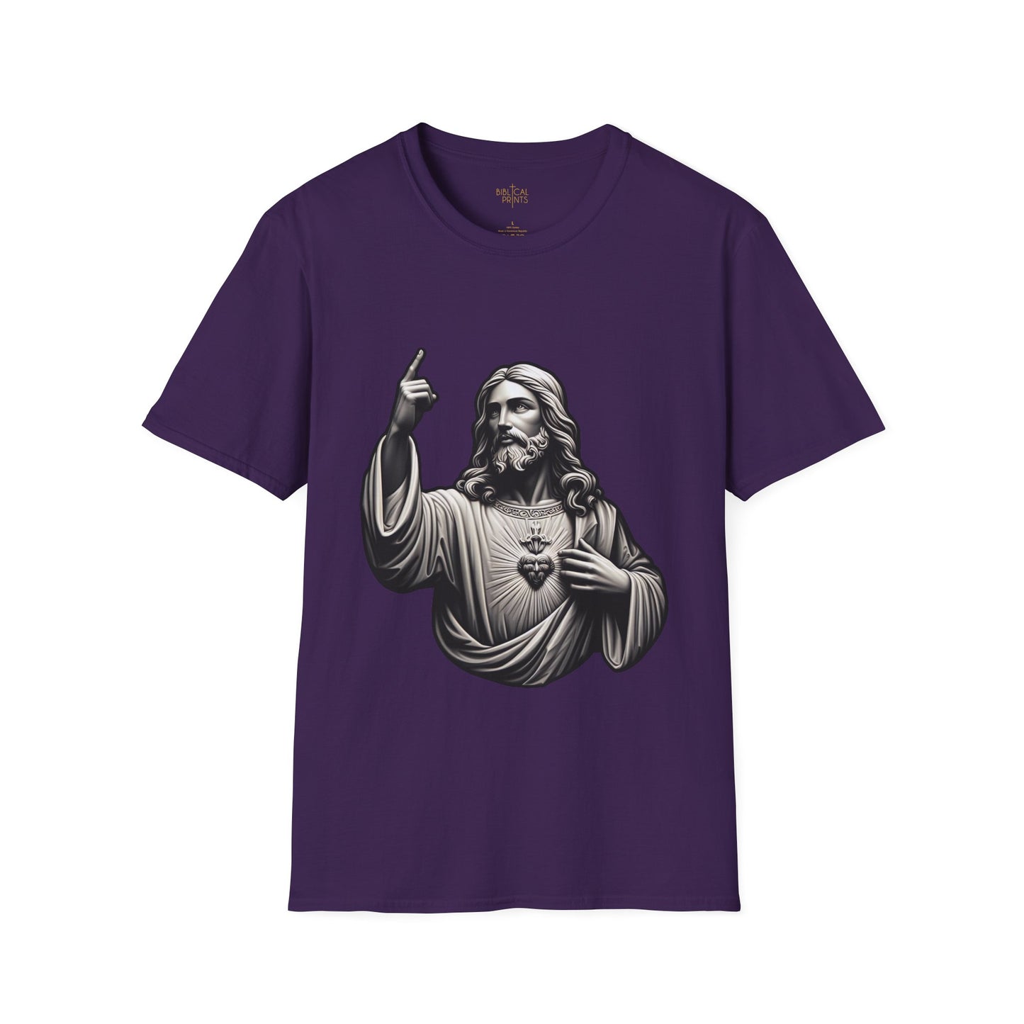 Jesus Christ Figure T-Shirt | Unisex Softstyle - Biblical Prints