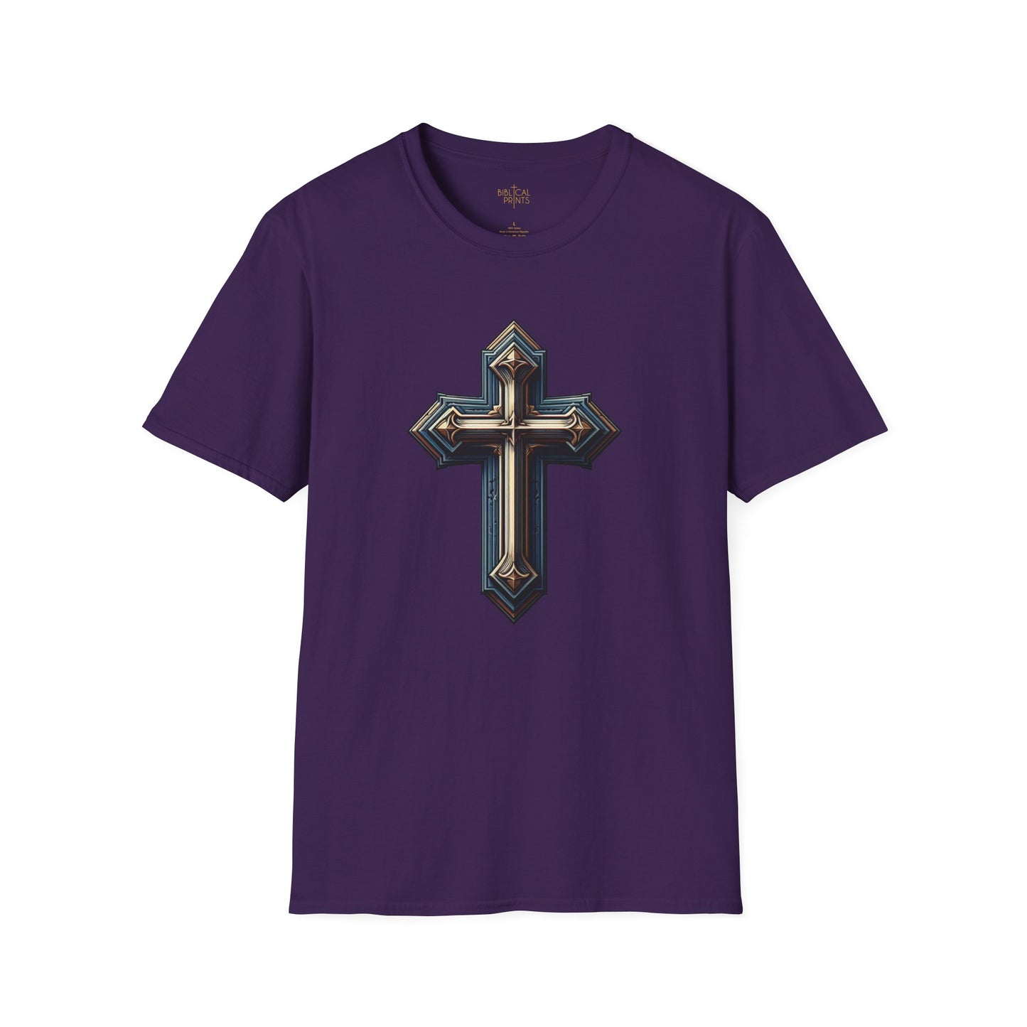 Christian cross T-Shirt | Unisex Softstyle - Biblical Prints