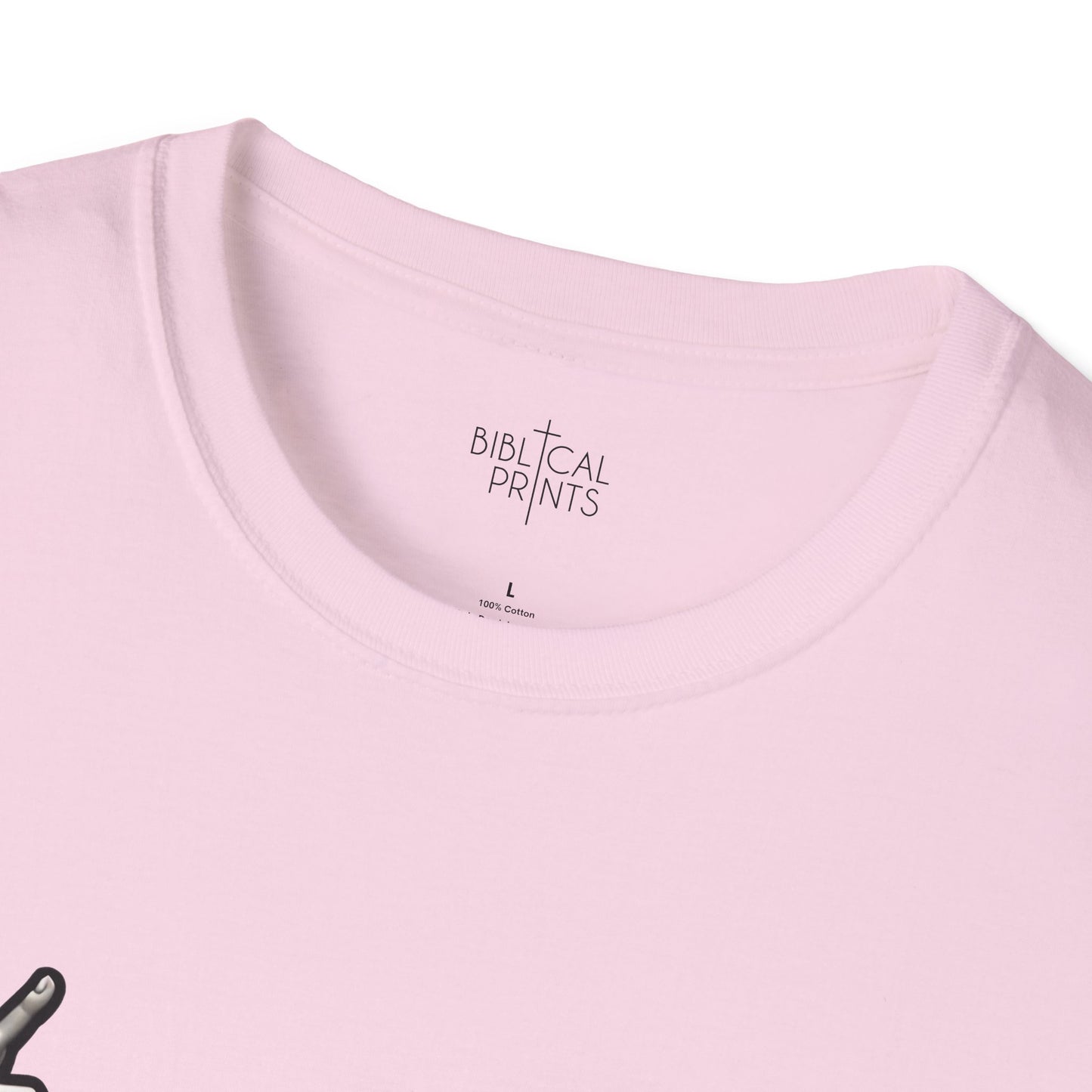 Jesus Christ Figure T-Shirt | Unisex Softstyle - Biblical Prints