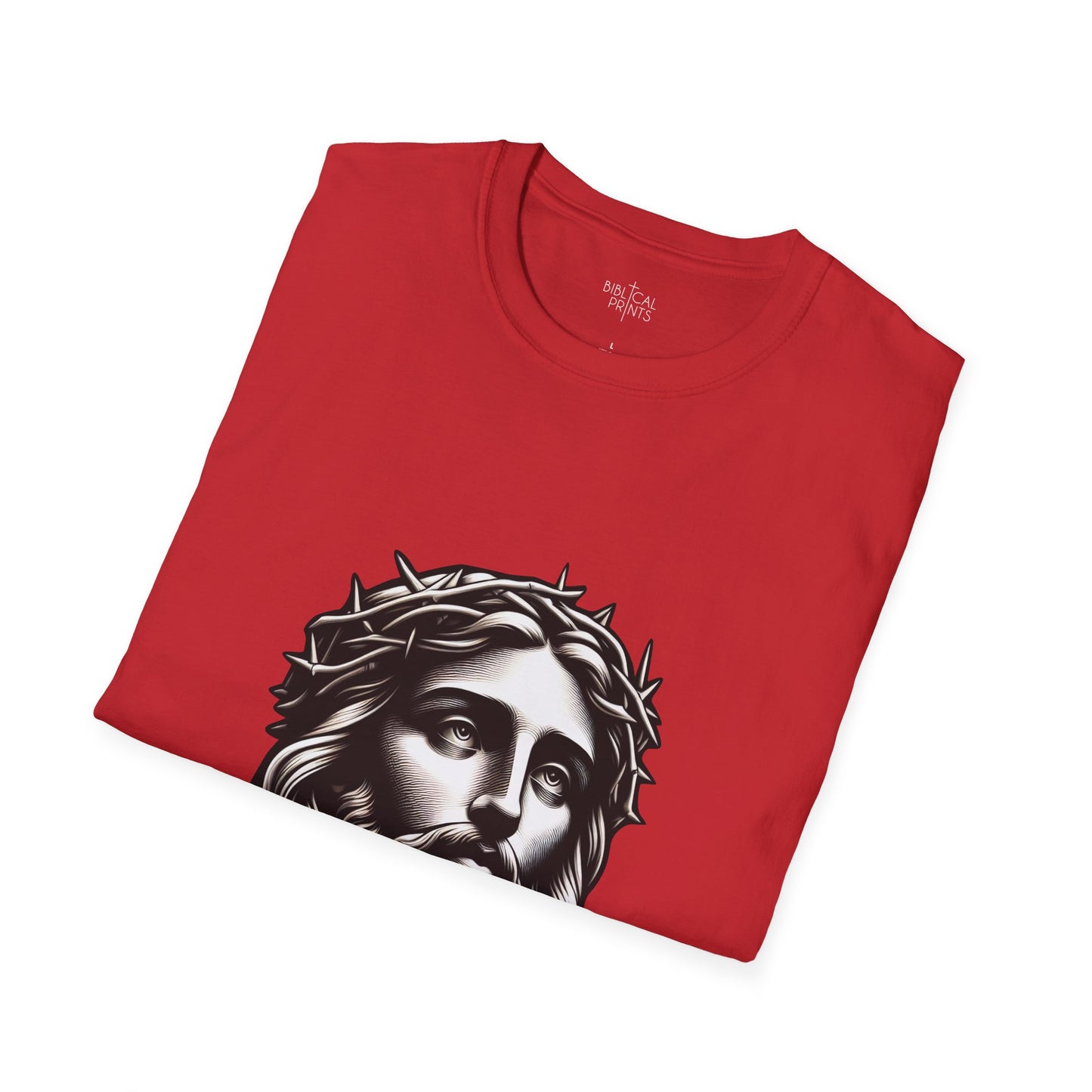 Jesus Christ Figure T-Shirt | Unisex Softstyle - Biblical Prints