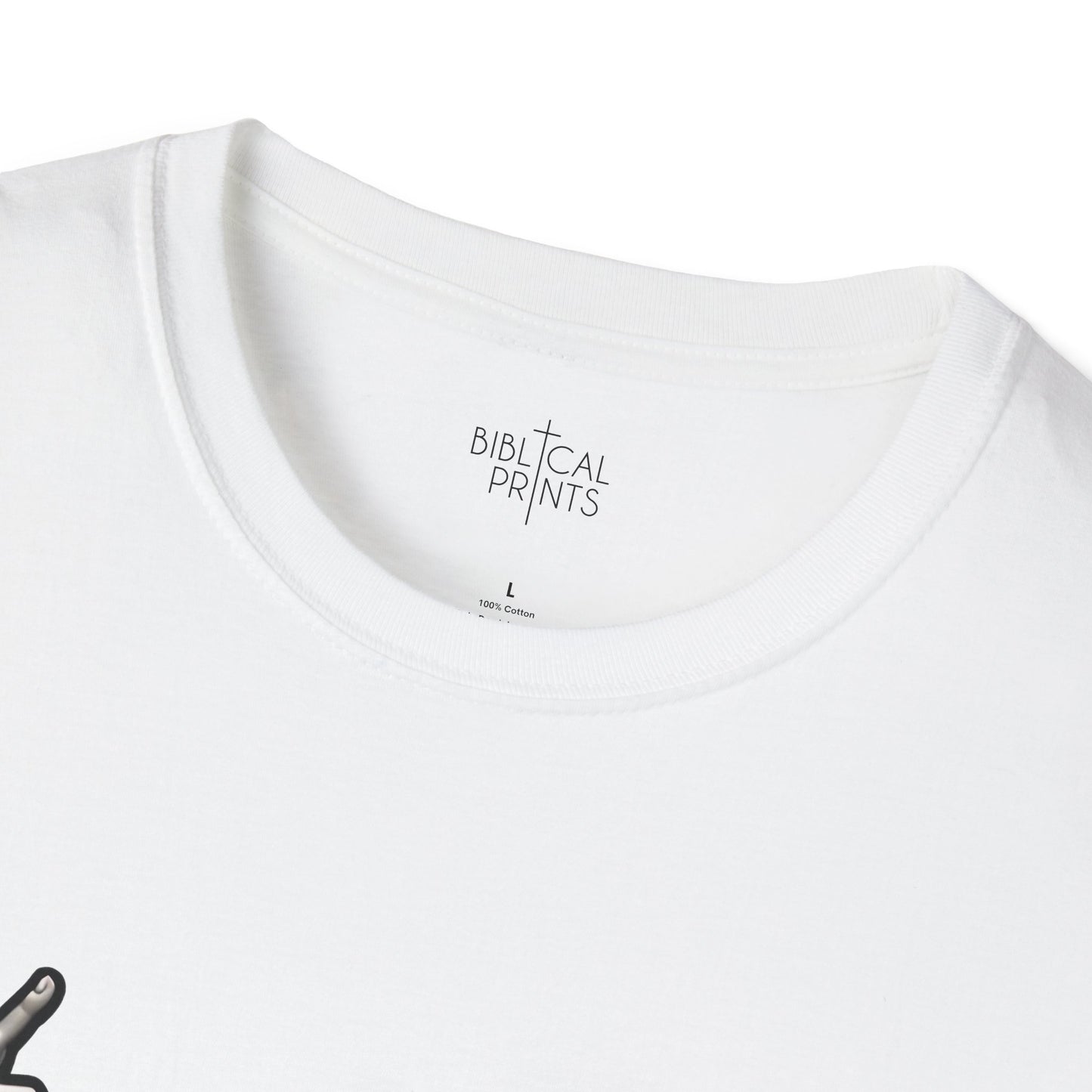 Jesus Christ Figure T-Shirt | Unisex Softstyle - Biblical Prints