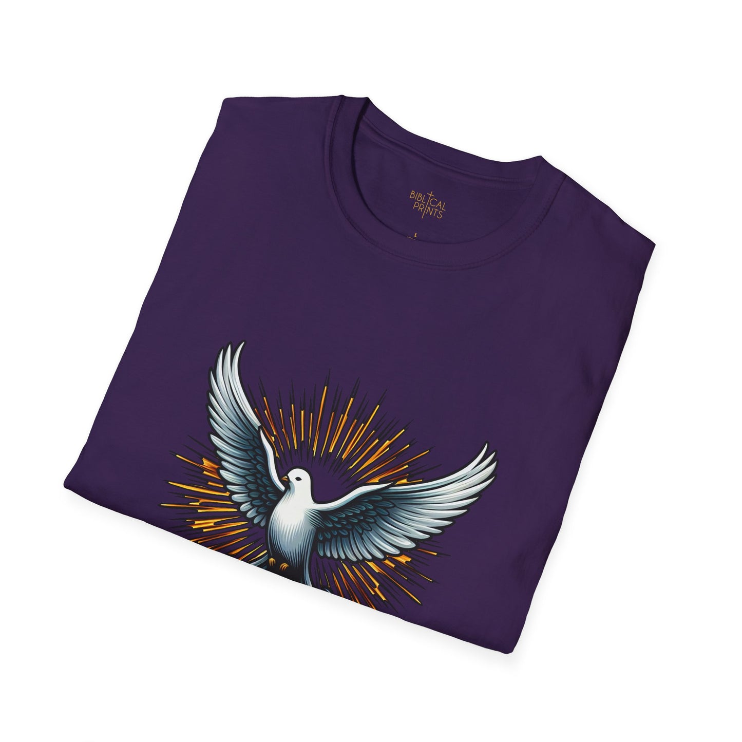 Holy Spirit Dove T-Shirt | Unisex Softstyle - Biblical Prints