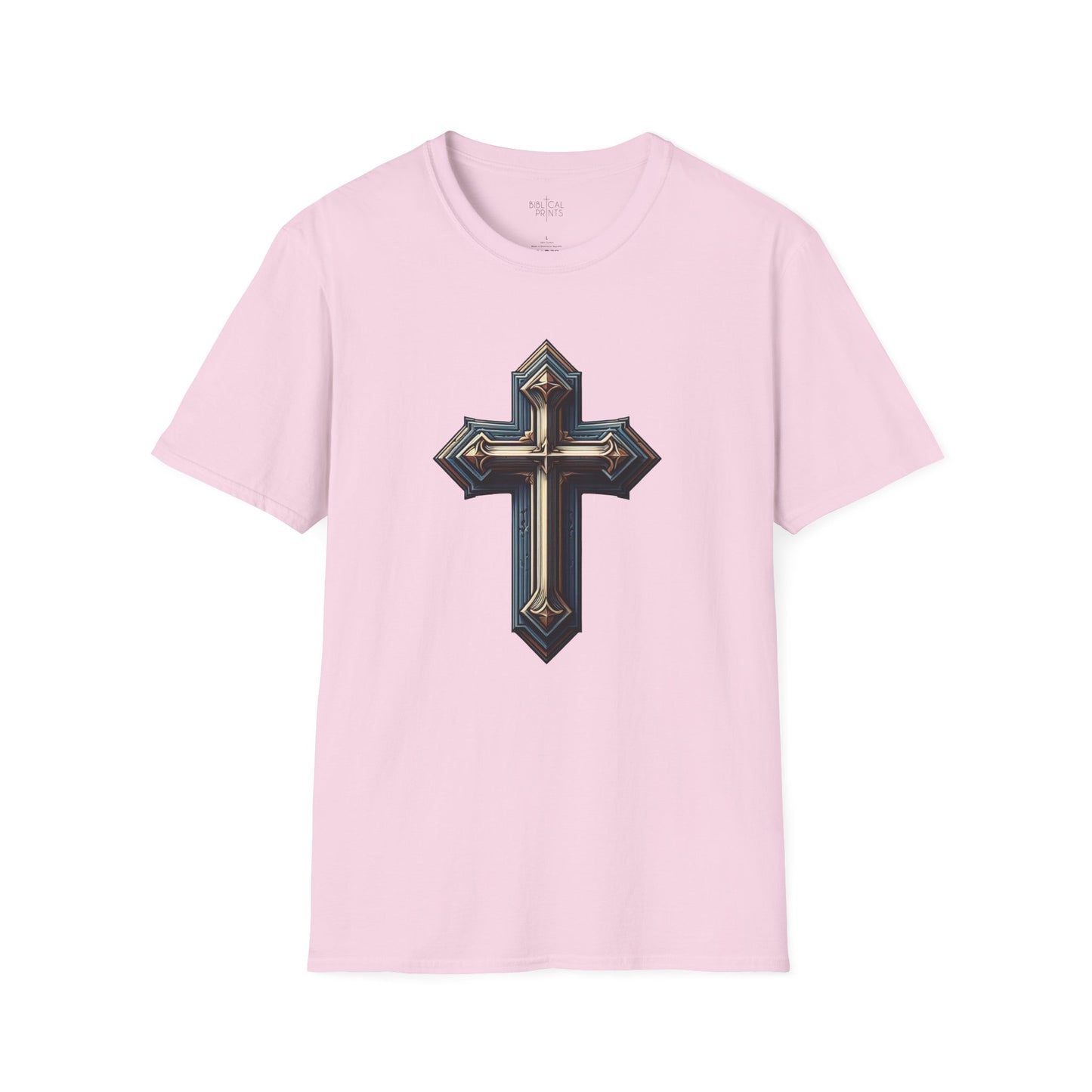 Christian cross T-Shirt | Unisex Softstyle - Biblical Prints