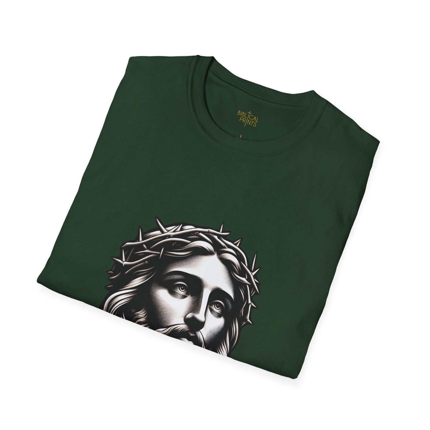 Jesus Christ Figure T-Shirt | Unisex Softstyle - Biblical Prints