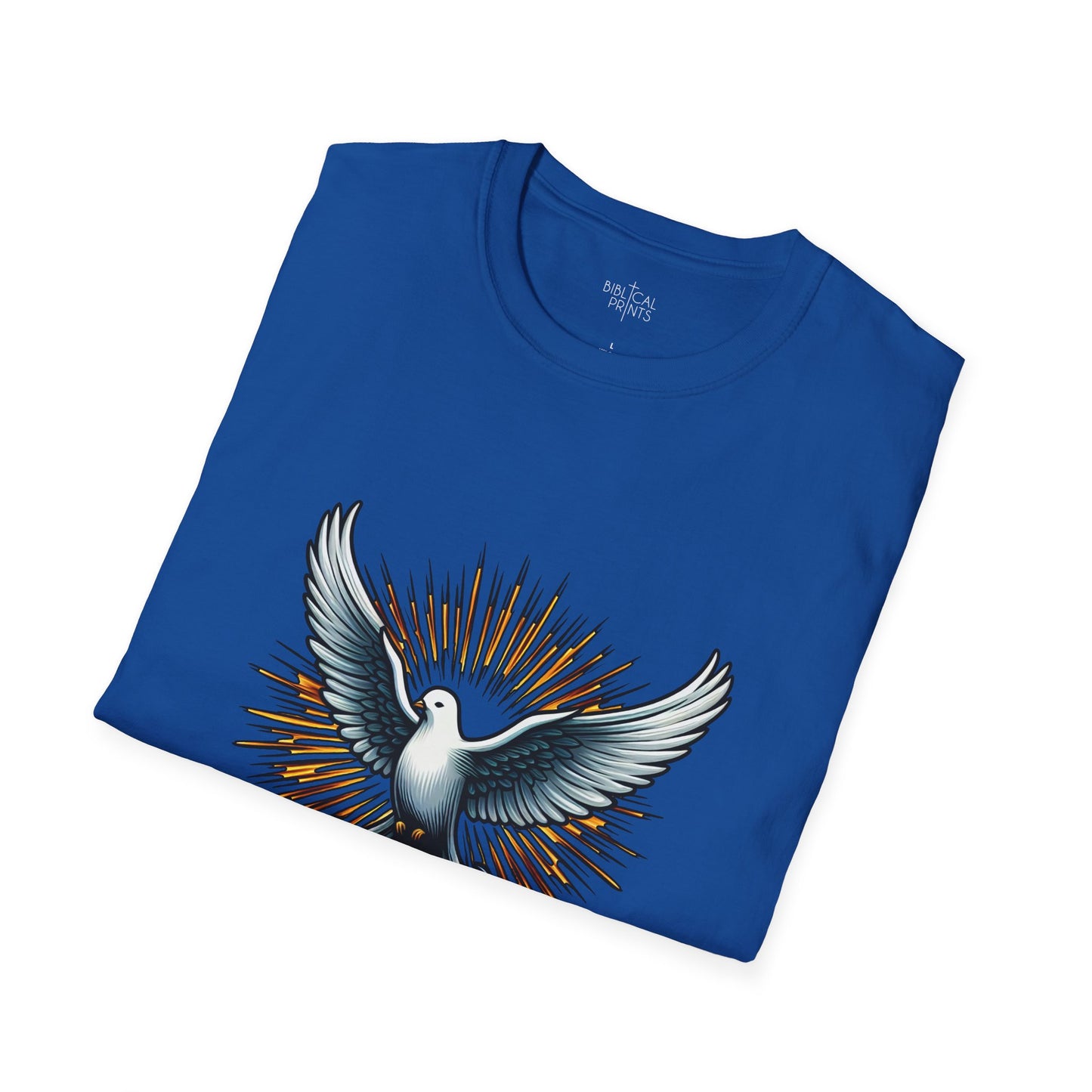 Holy Spirit Dove T-Shirt | Unisex Softstyle - Biblical Prints