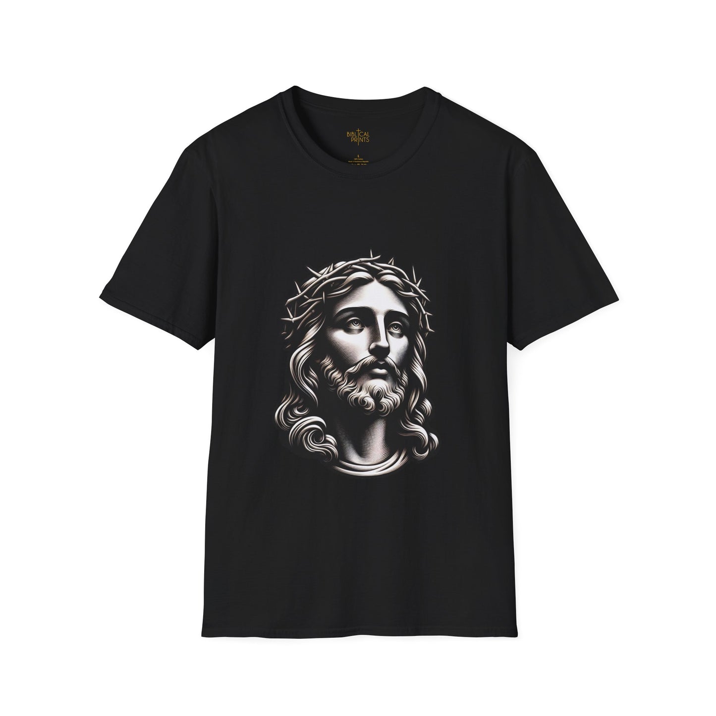 Jesus Christ Figure T-Shirt | Unisex Softstyle - Biblical Prints