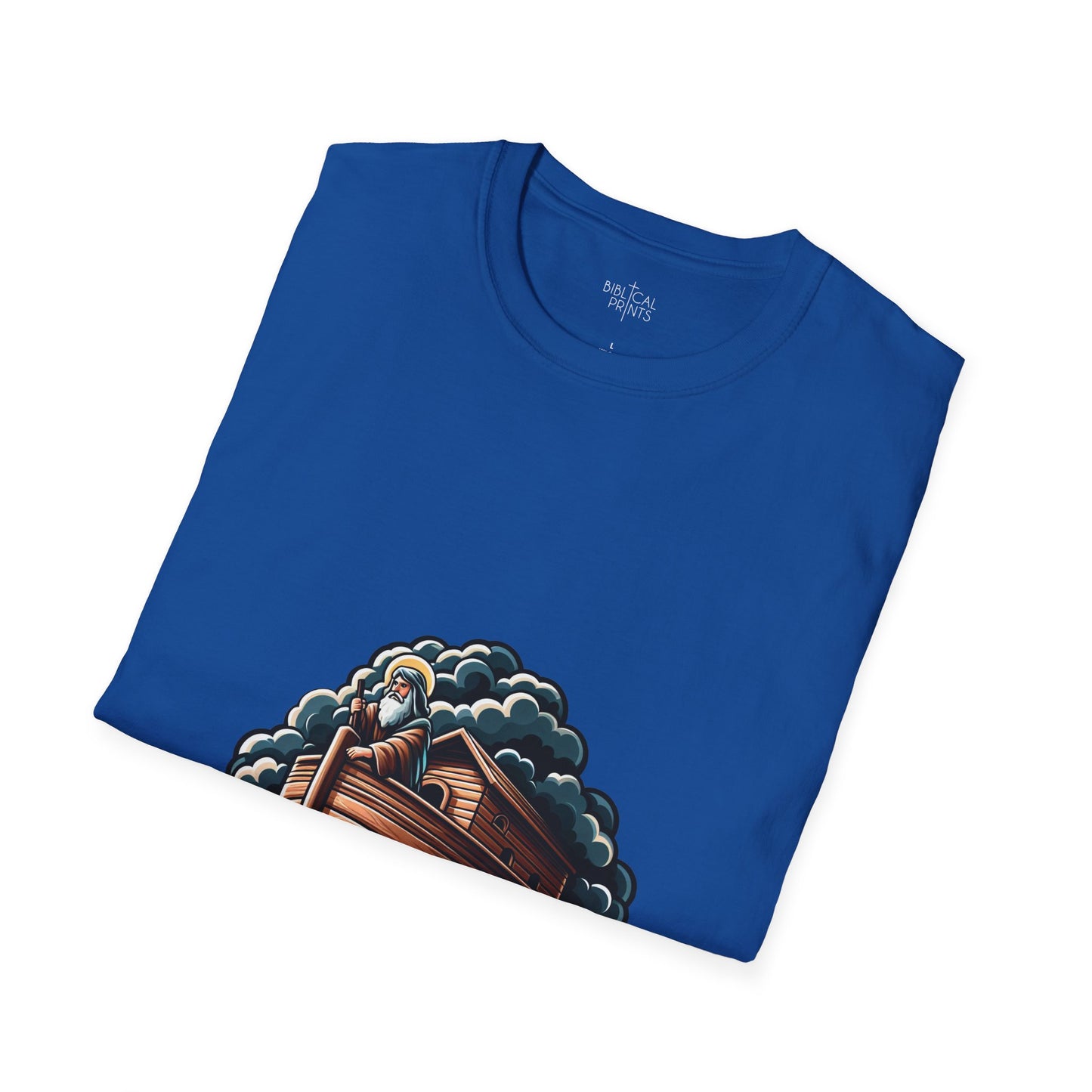 Noah and the Ark T-Shirt | Unisex Softstyle - Biblical Prints