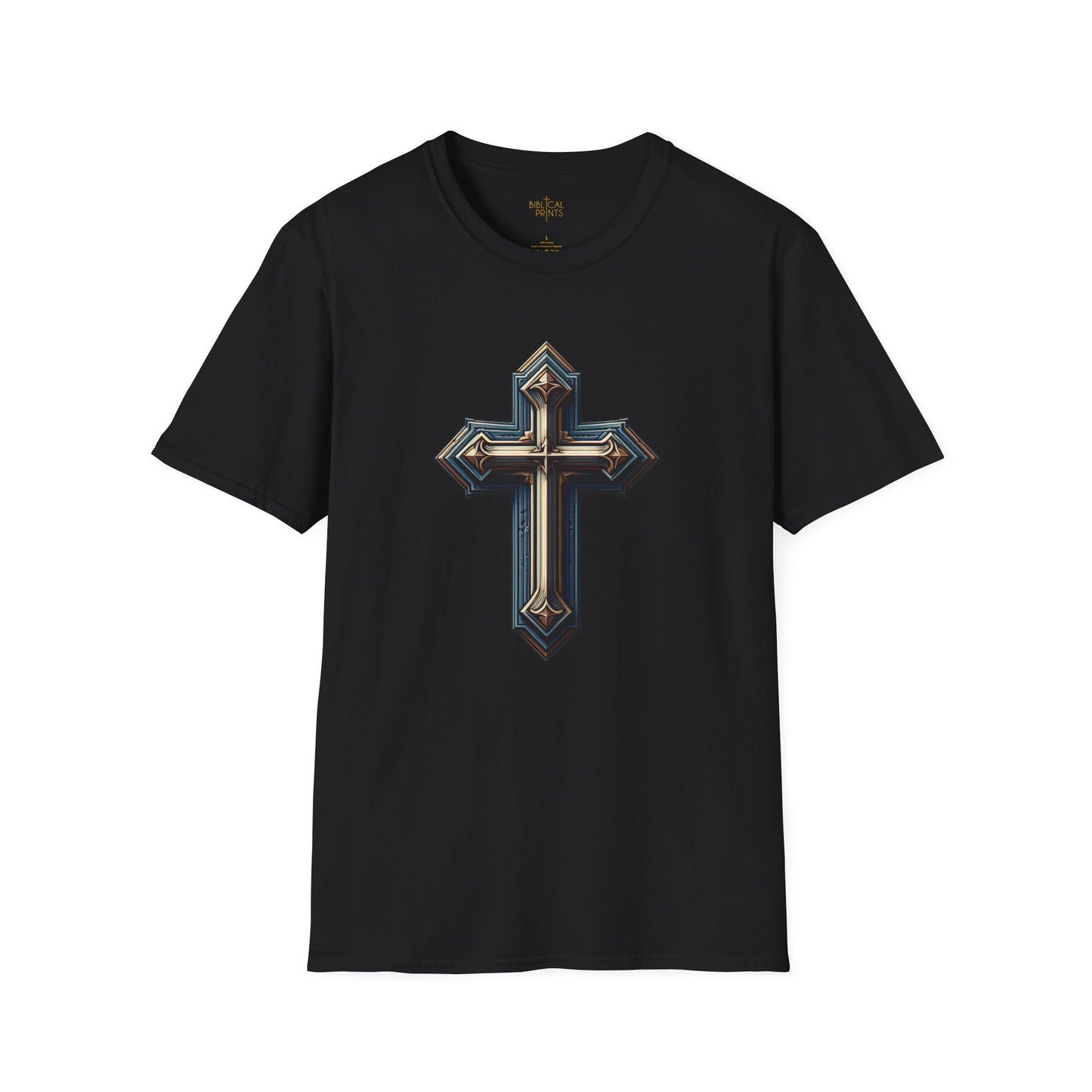 Christian cross T-Shirt | Unisex Softstyle - Biblical Prints
