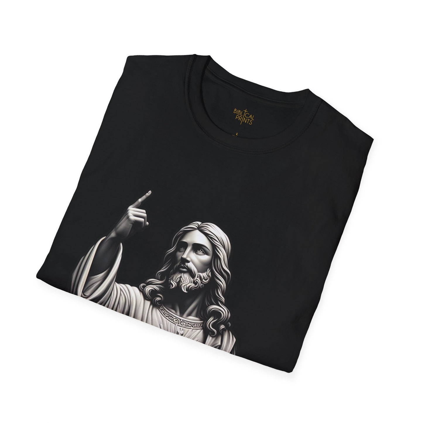 Jesus Christ Figure T-Shirt | Unisex Softstyle - Biblical Prints