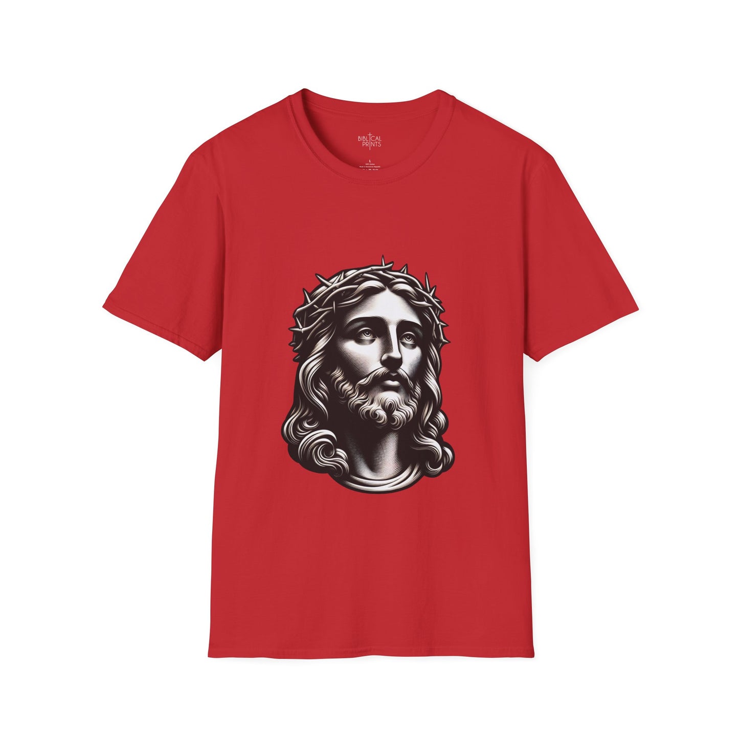 Jesus Christ Figure T-Shirt | Unisex Softstyle - Biblical Prints
