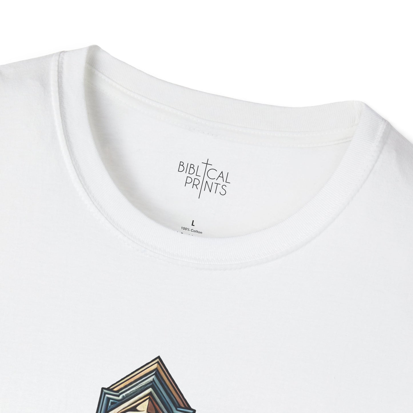 Christian cross T-Shirt | Unisex Softstyle - Biblical Prints