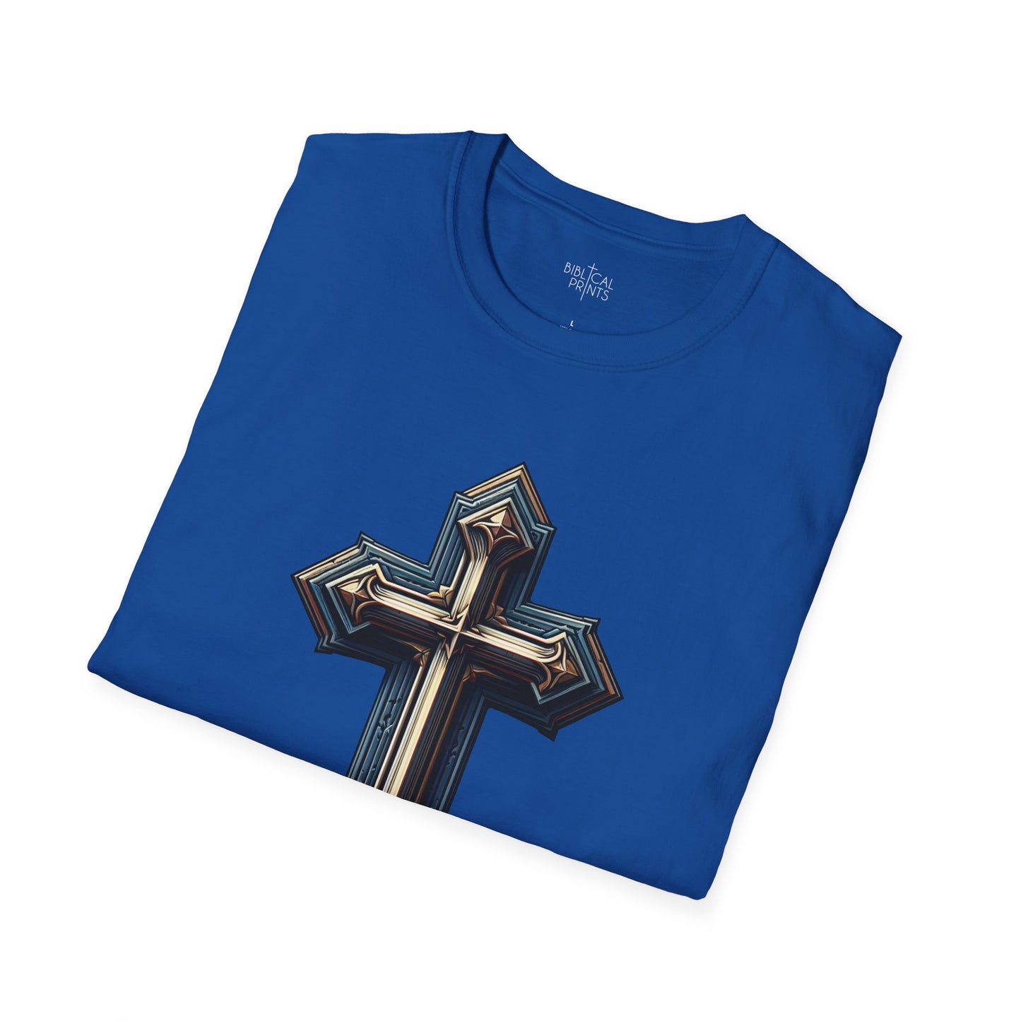 Christian cross T-Shirt | Unisex Softstyle - Biblical Prints