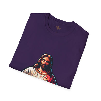 Jesus Christ Sacred Heart T-Shirt | Unisex Softstyle