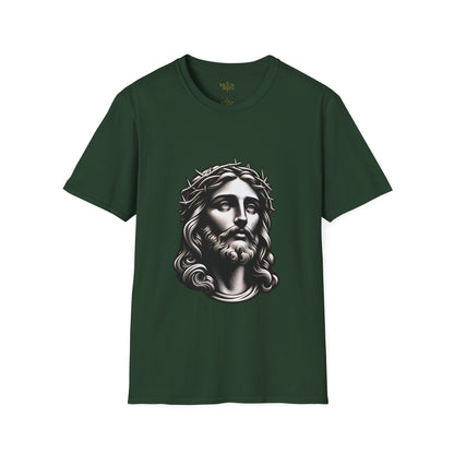 Jesus Christ Figure T-Shirt | Unisex Softstyle - Biblical Prints