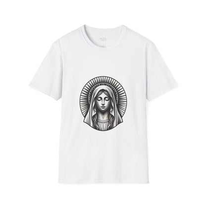 Holy Mary T-Shirt | Unisex Softstyle - Biblical Prints