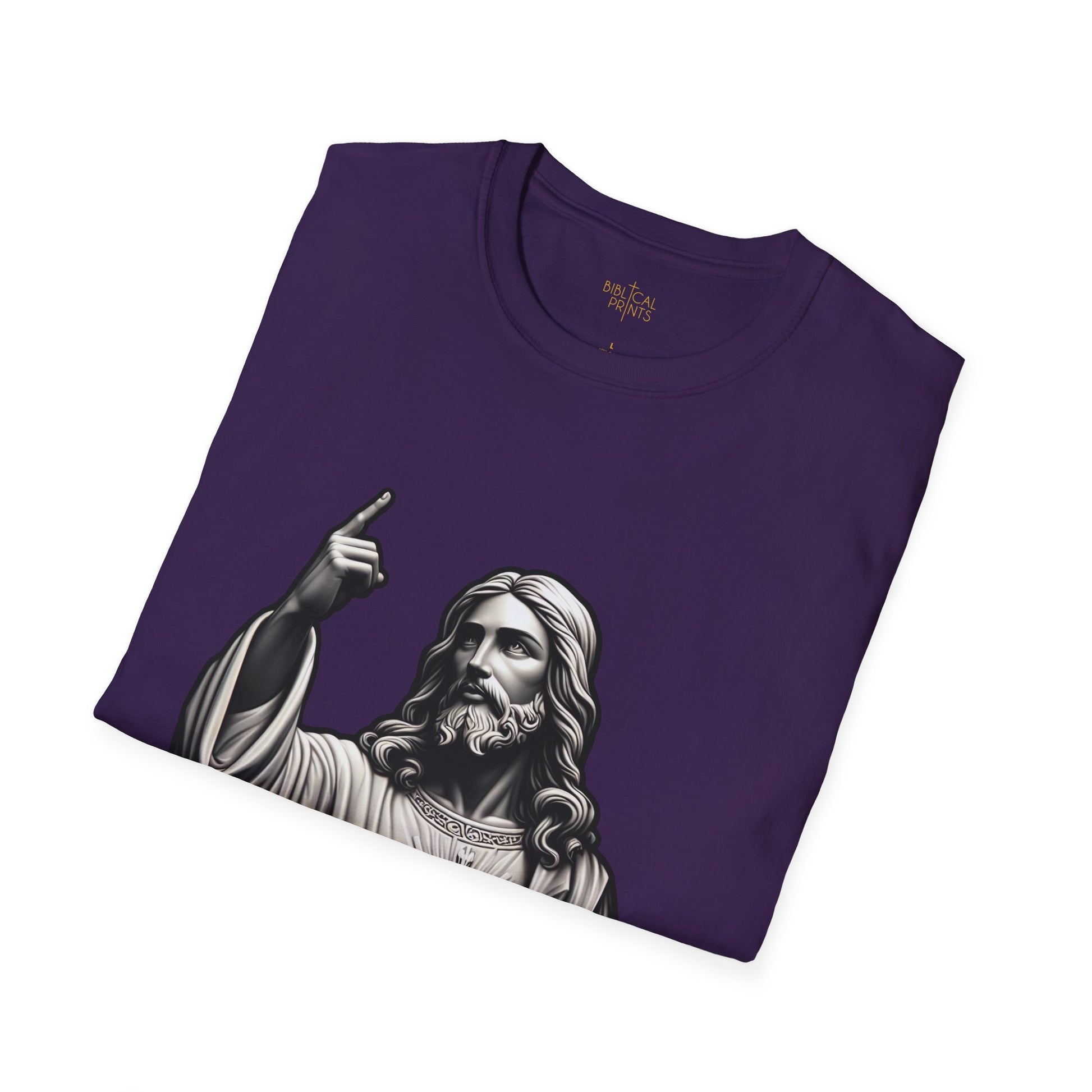 Jesus Christ Figure T-Shirt | Unisex Softstyle - Biblical Prints