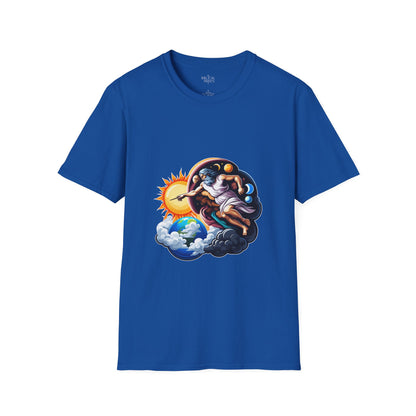God creates Day and Night T-Shirt | Unisex Softstyle - Biblical Prints