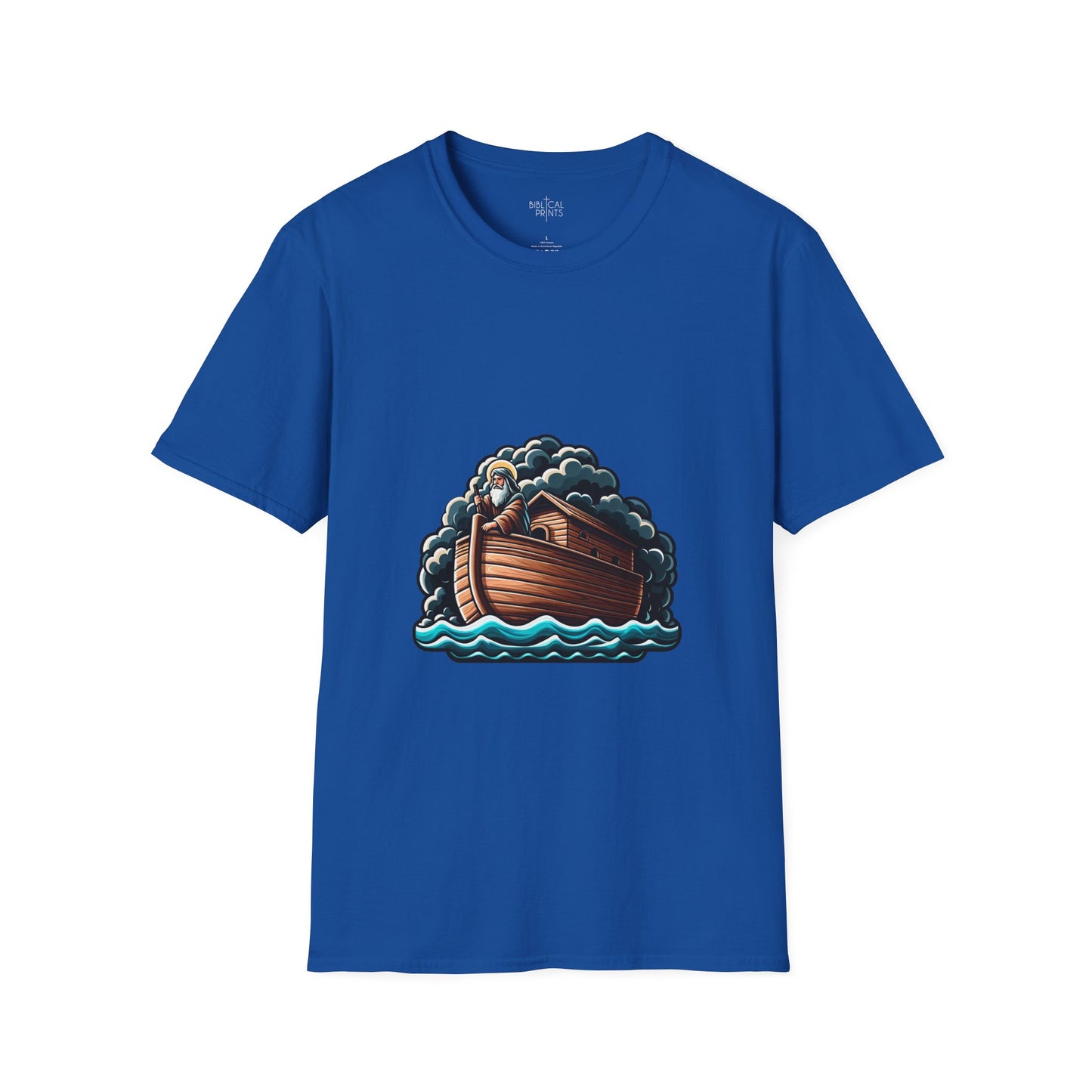 Noah and the Ark T-Shirt | Unisex Softstyle - Biblical Prints