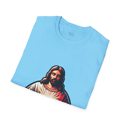 Jesus Christ Sacred Heart T-Shirt | Unisex Softstyle