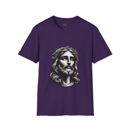 Jesus Christ Figure T-Shirt | Unisex Softstyle - Biblical Prints