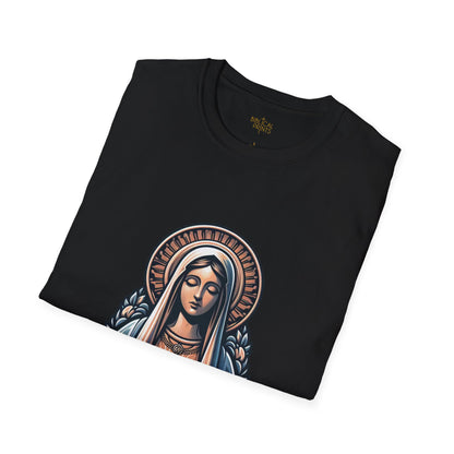 Holy Mary T-Shirt | Unisex Softstyle - Biblical Prints