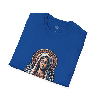 Holy Mary T-Shirt | Unisex Softstyle - Biblical Prints