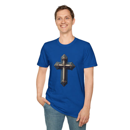 Christian cross T-Shirt | Unisex Softstyle - Biblical Prints