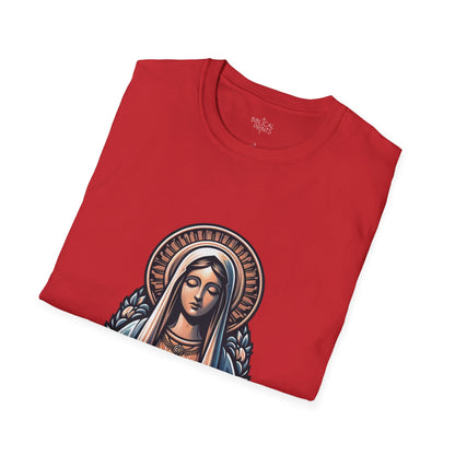 Holy Mary T-Shirt | Unisex Softstyle - Biblical Prints