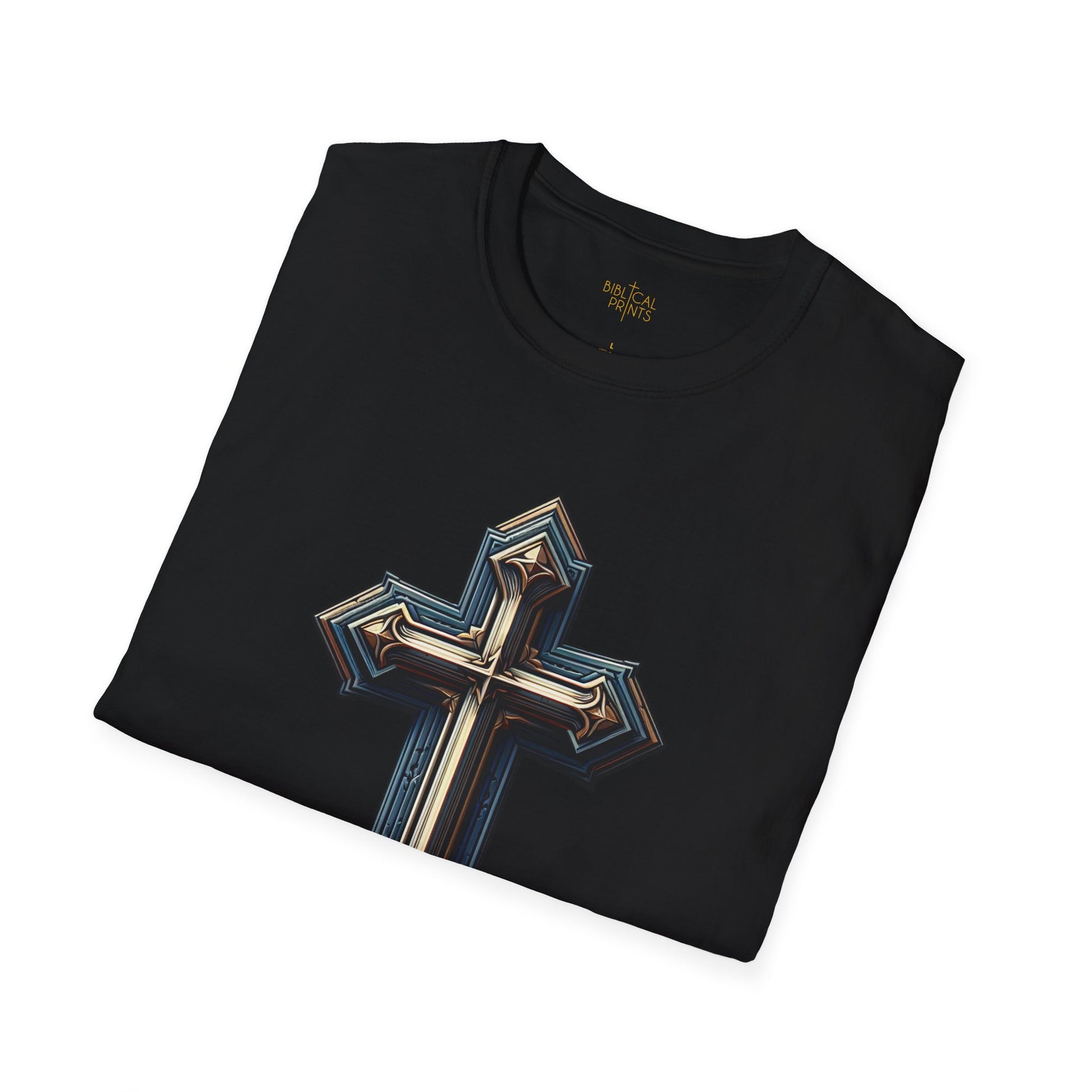 Christian cross T-Shirt | Unisex Softstyle - Biblical Prints