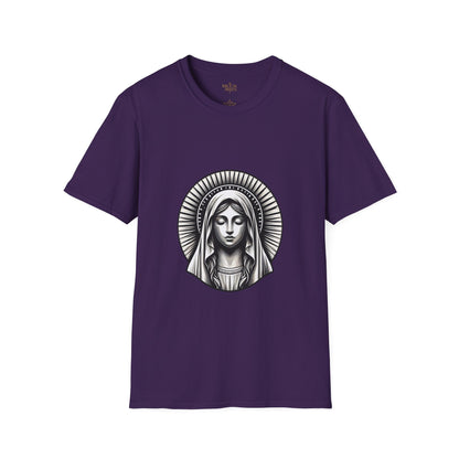 Holy Mary T-Shirt | Unisex Softstyle - Biblical Prints